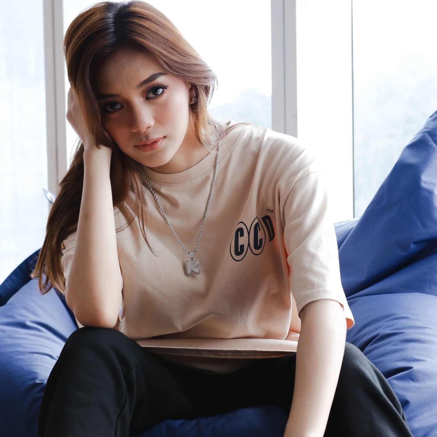 Common Cents Dept Brown Tee