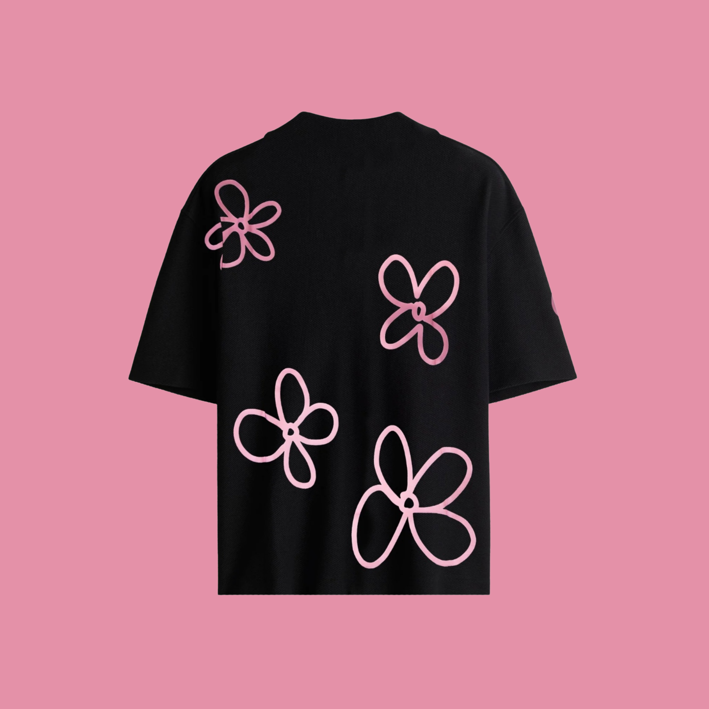 Bloom Avenue Shirt Black/Pink