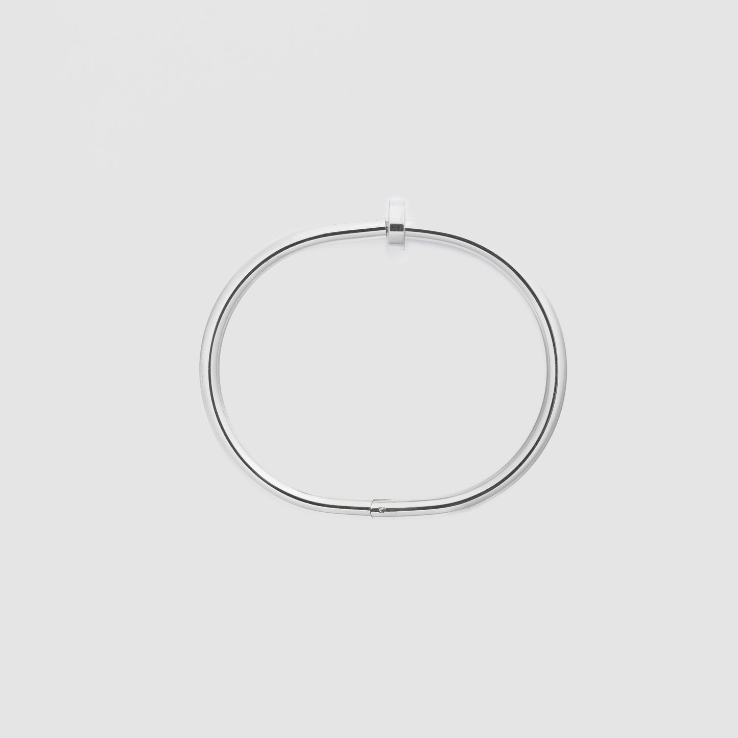 EK Nail Bracelet Silver