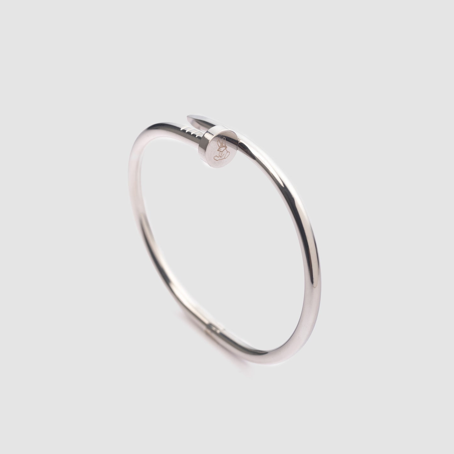 EK Nail Bracelet Silver