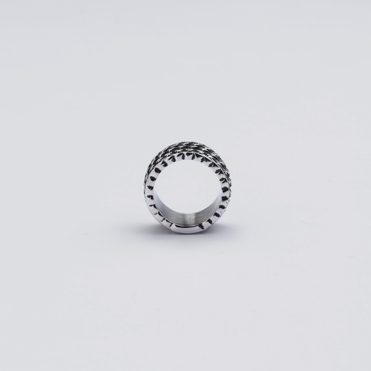 Motif Ring Silver