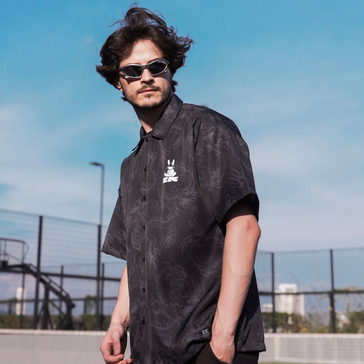 EK Dragon Print Shirt