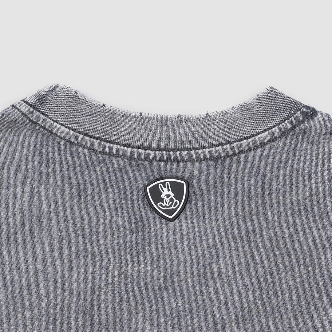 EK Raw Singlet Washed Grey