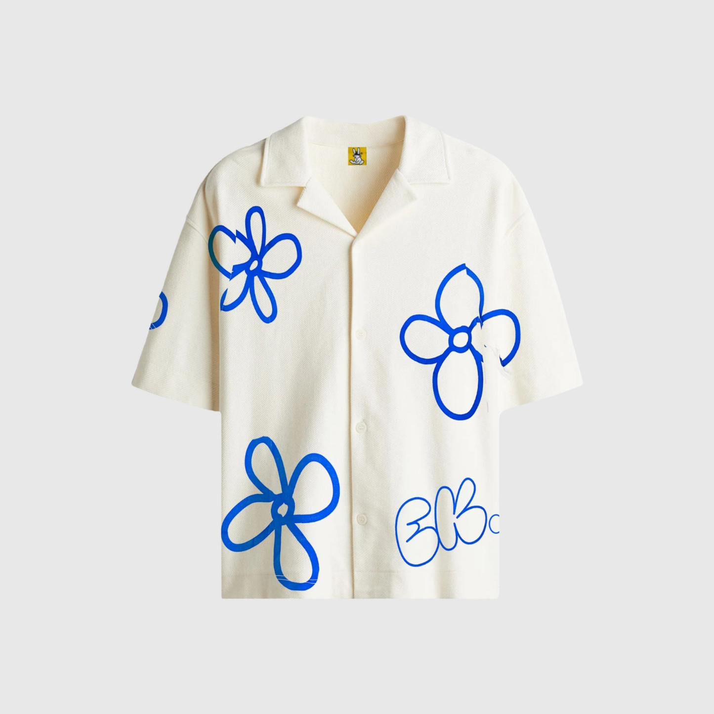 Bloom Avenue Shirt Beige/Blue