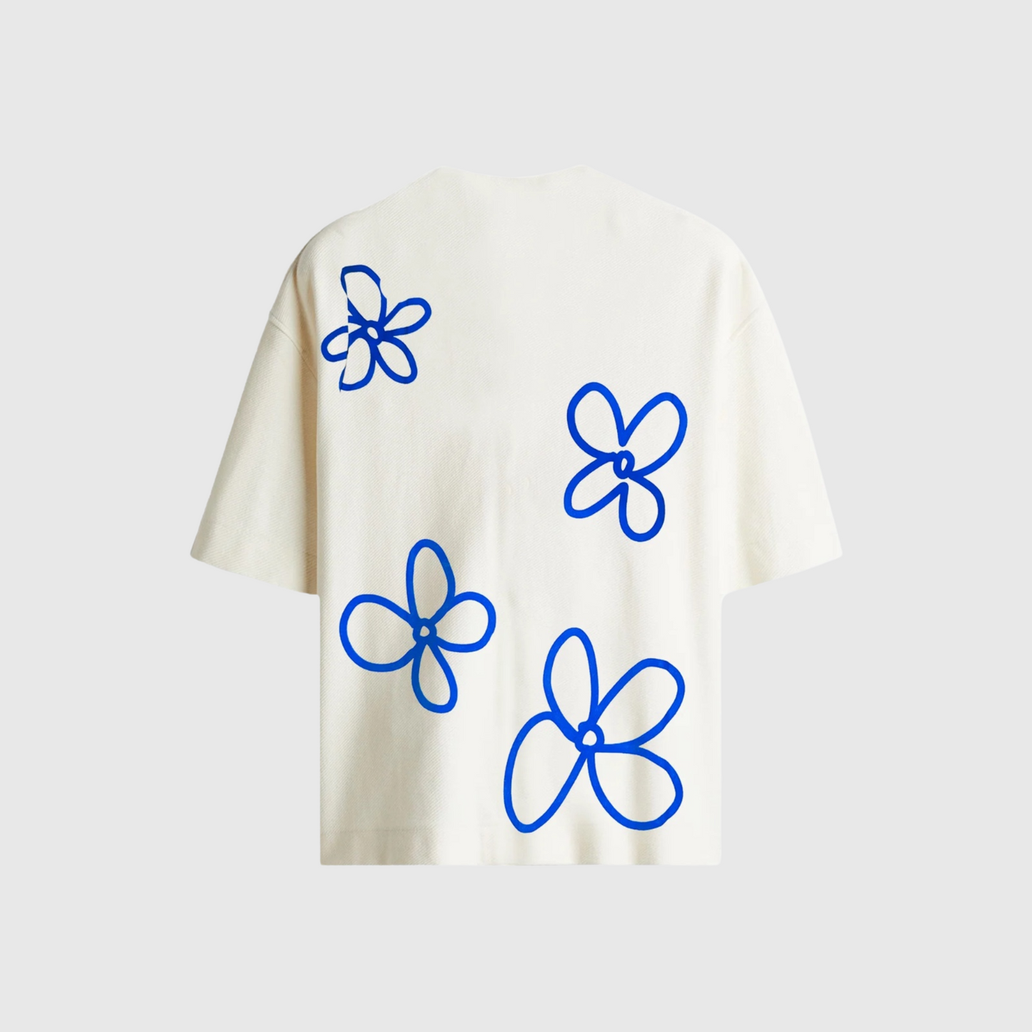 Bloom Avenue Shirt Beige/Blue