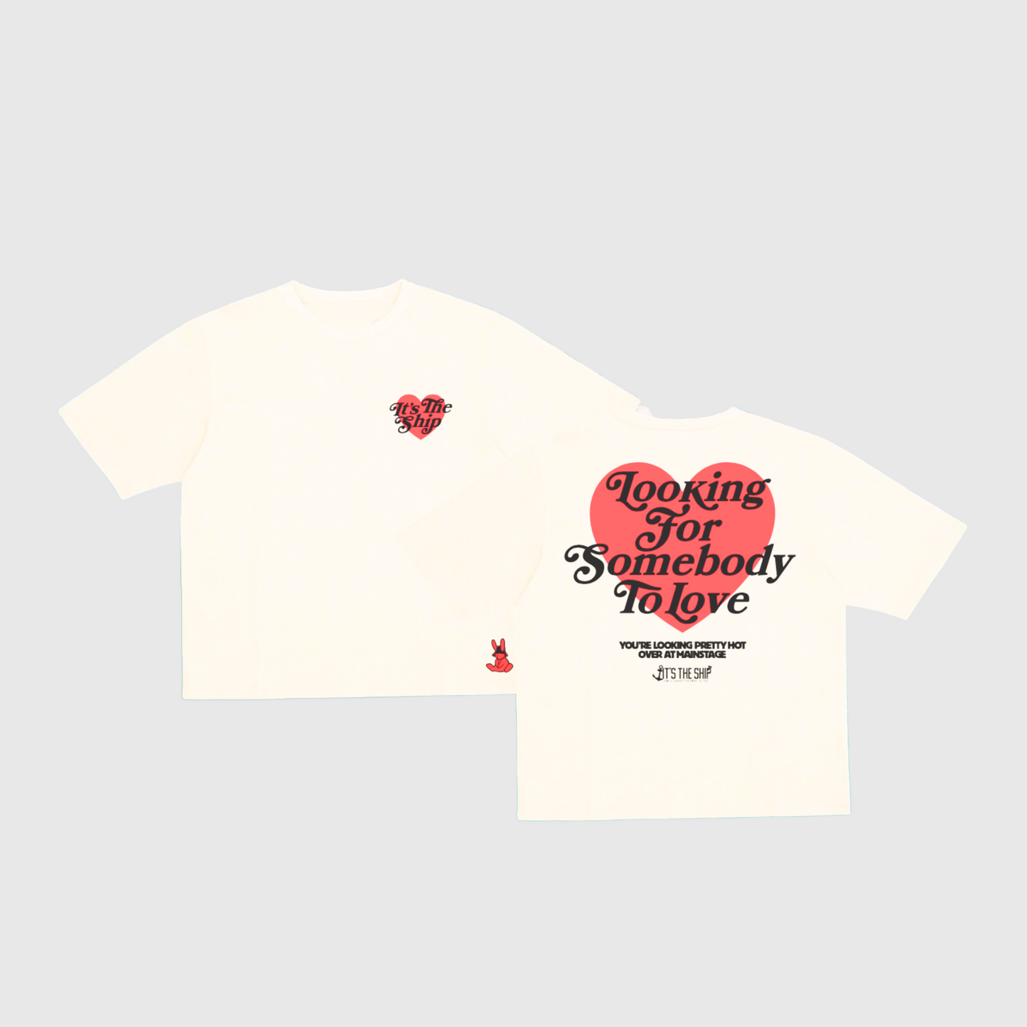 Single Pringle Tee White