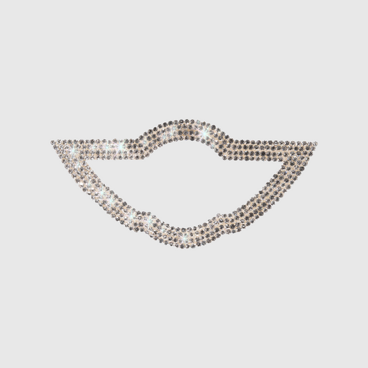 Mini Cooper Car Sticker Silver