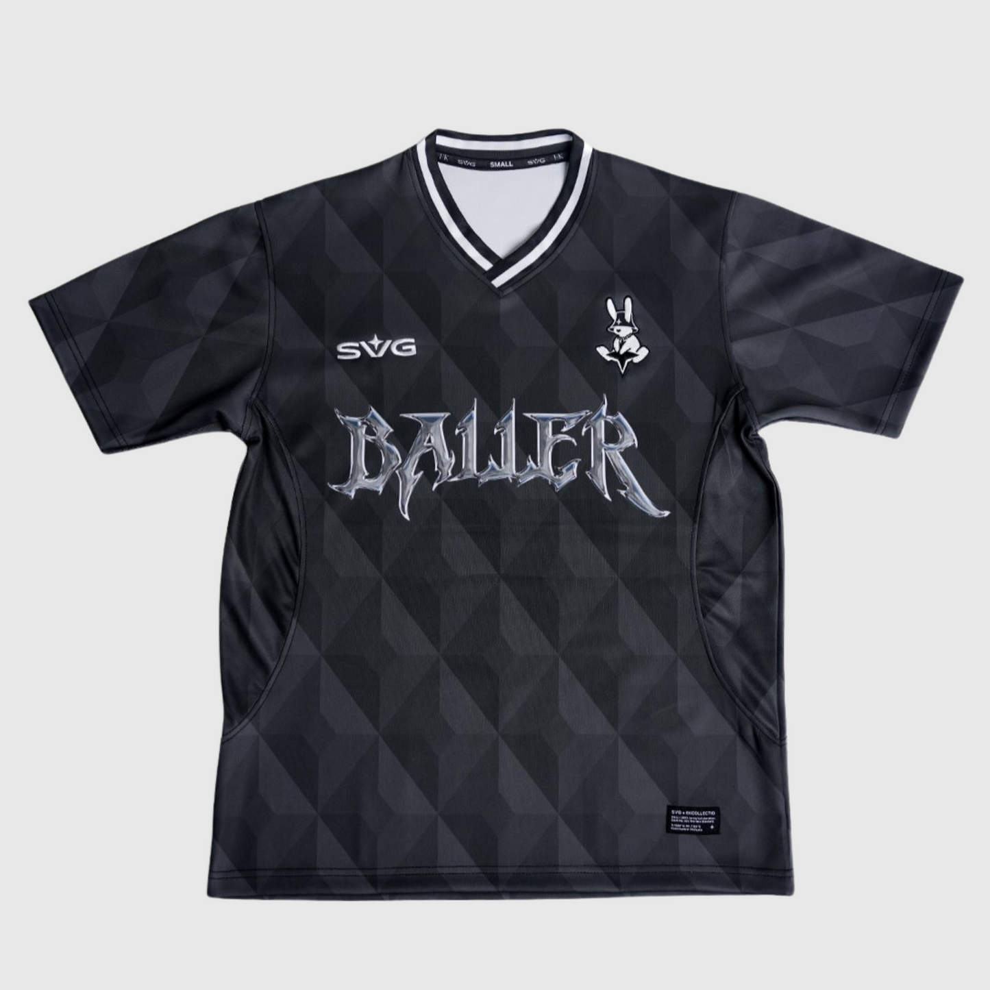 The Futbol Jersey - Deep Black