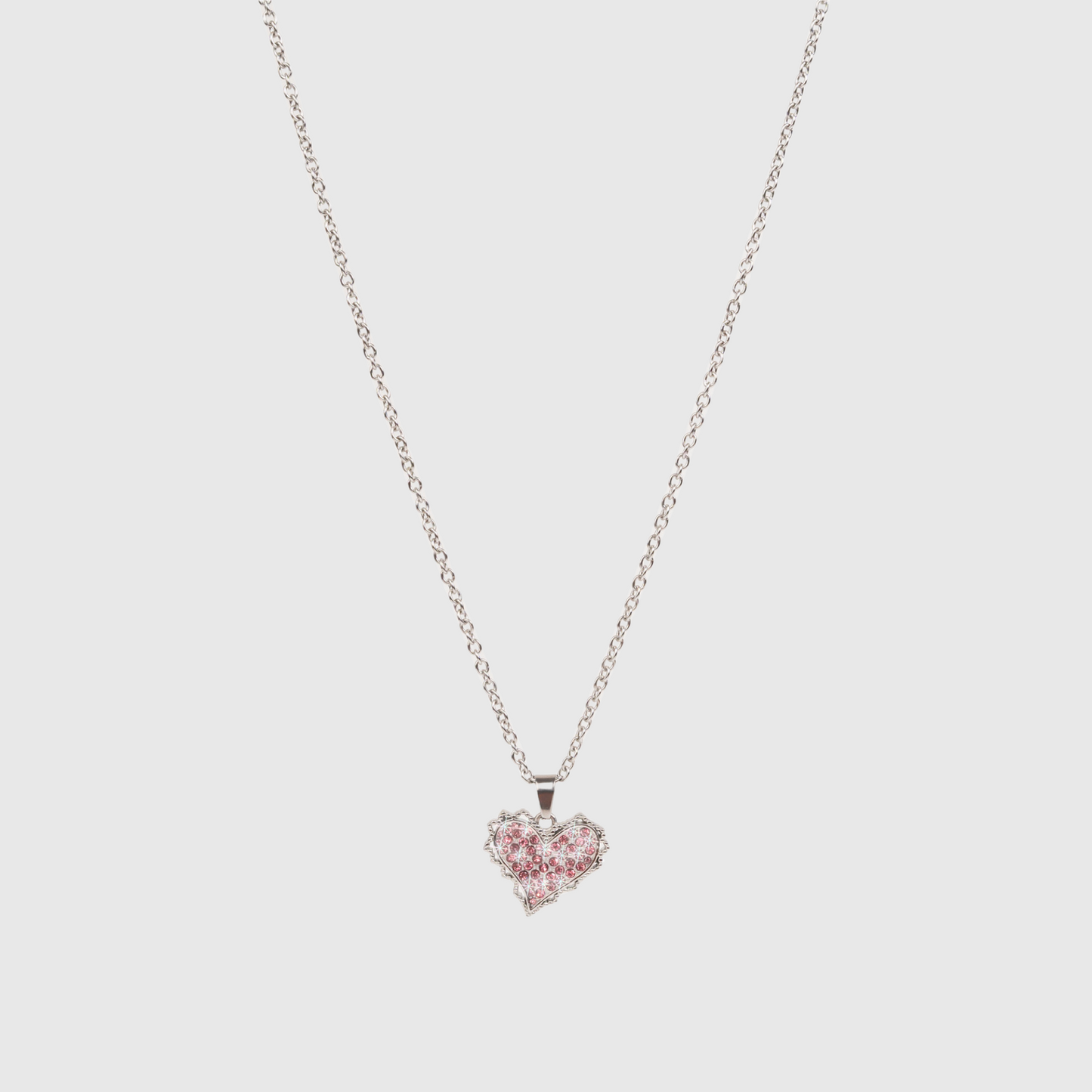 Mini Love Necklace Silver
