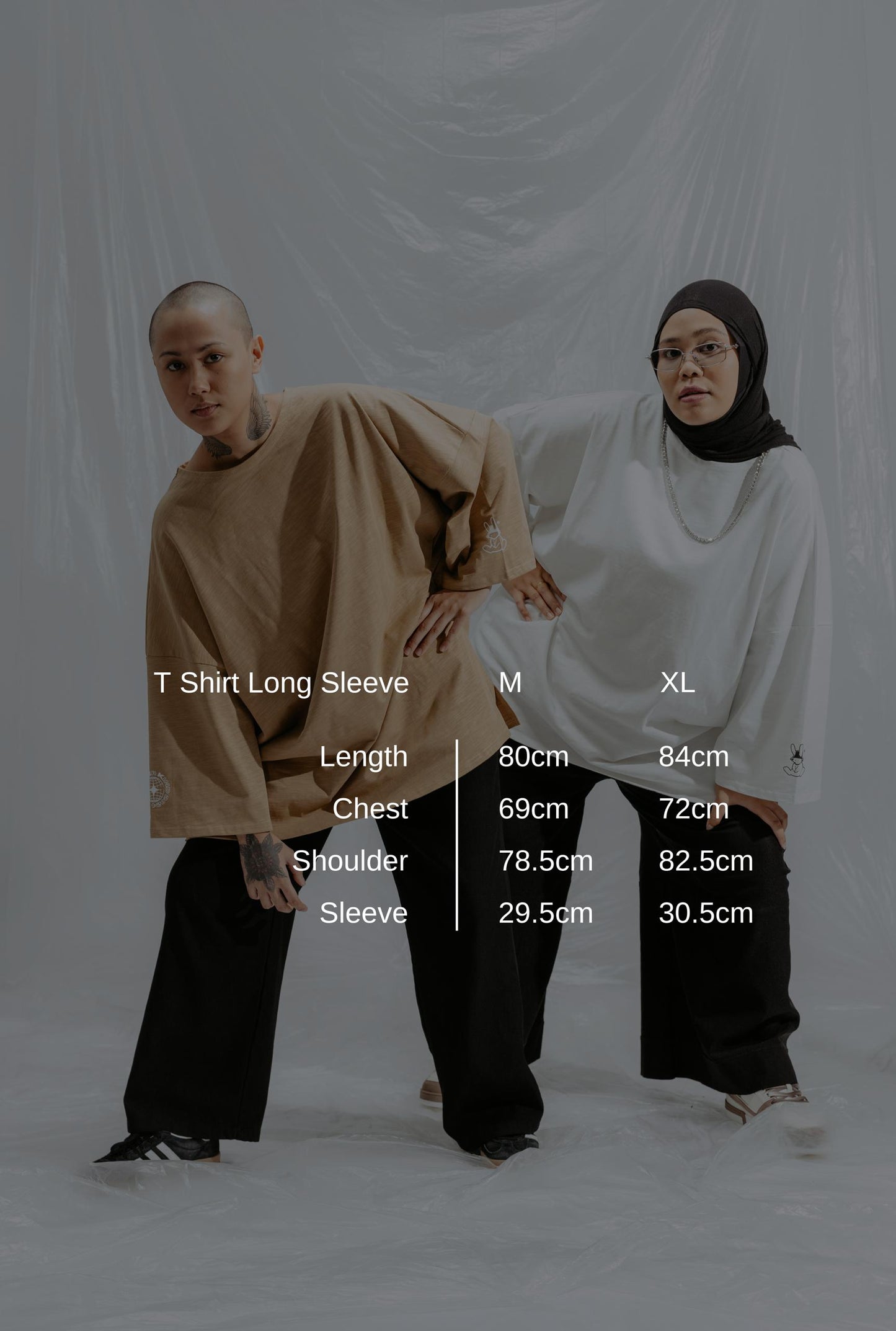 T-shirt Long Sleeve Brown