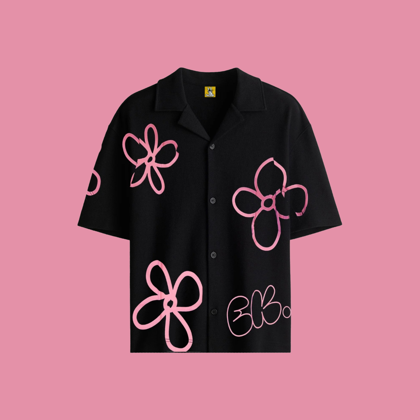 Bloom Avenue Shirt Black/Pink