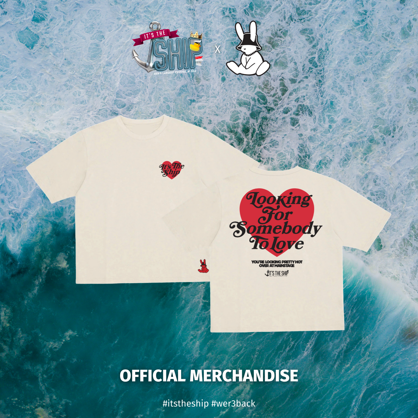 Single Pringle Tee White