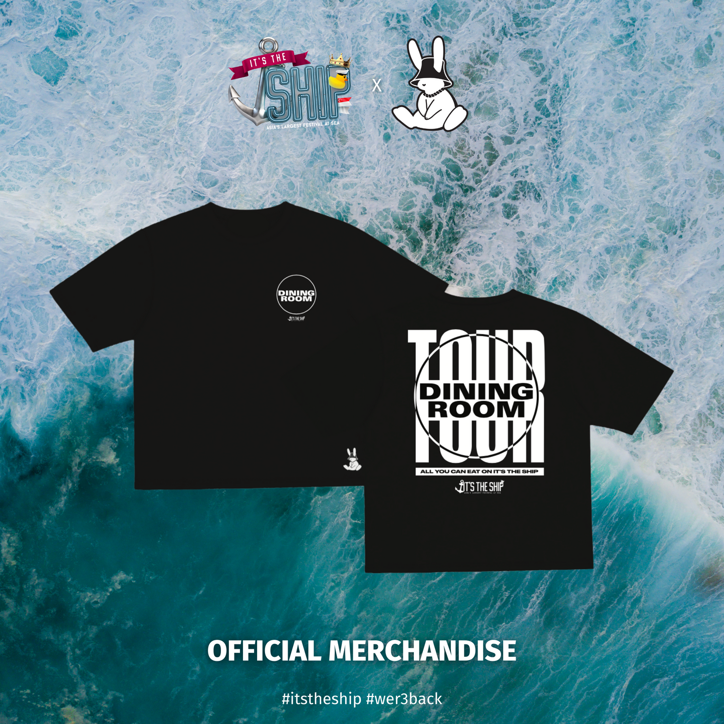 Dining Room Tee Black