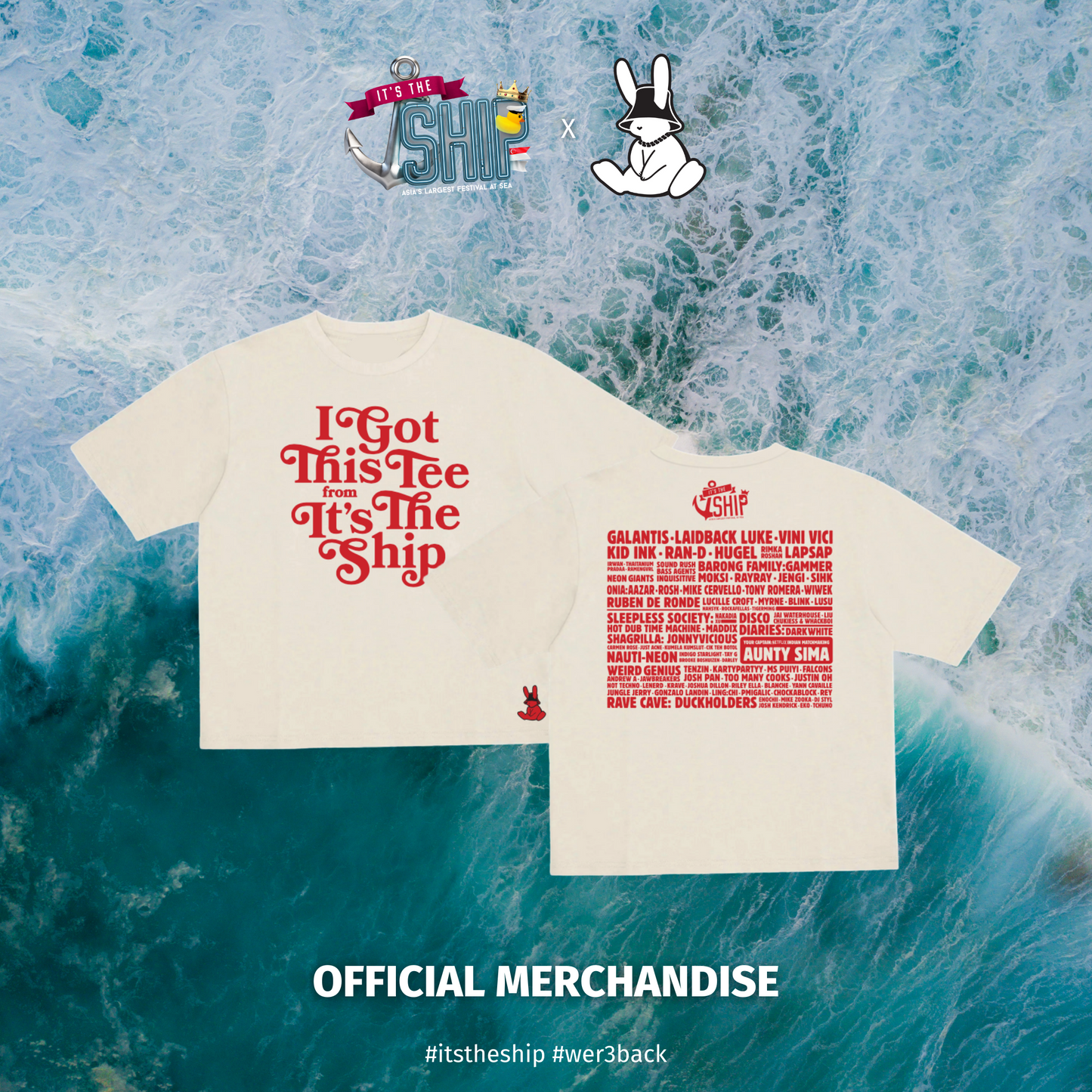 Souvenir Tee White
