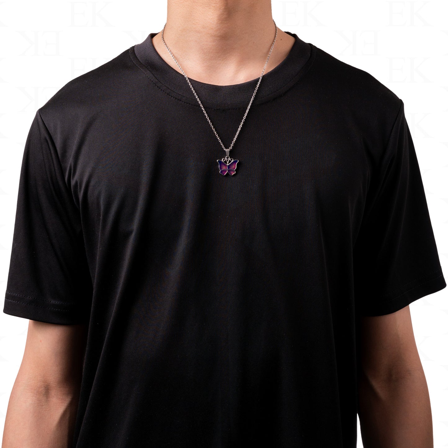 Blue Morpho Stack Chain Short