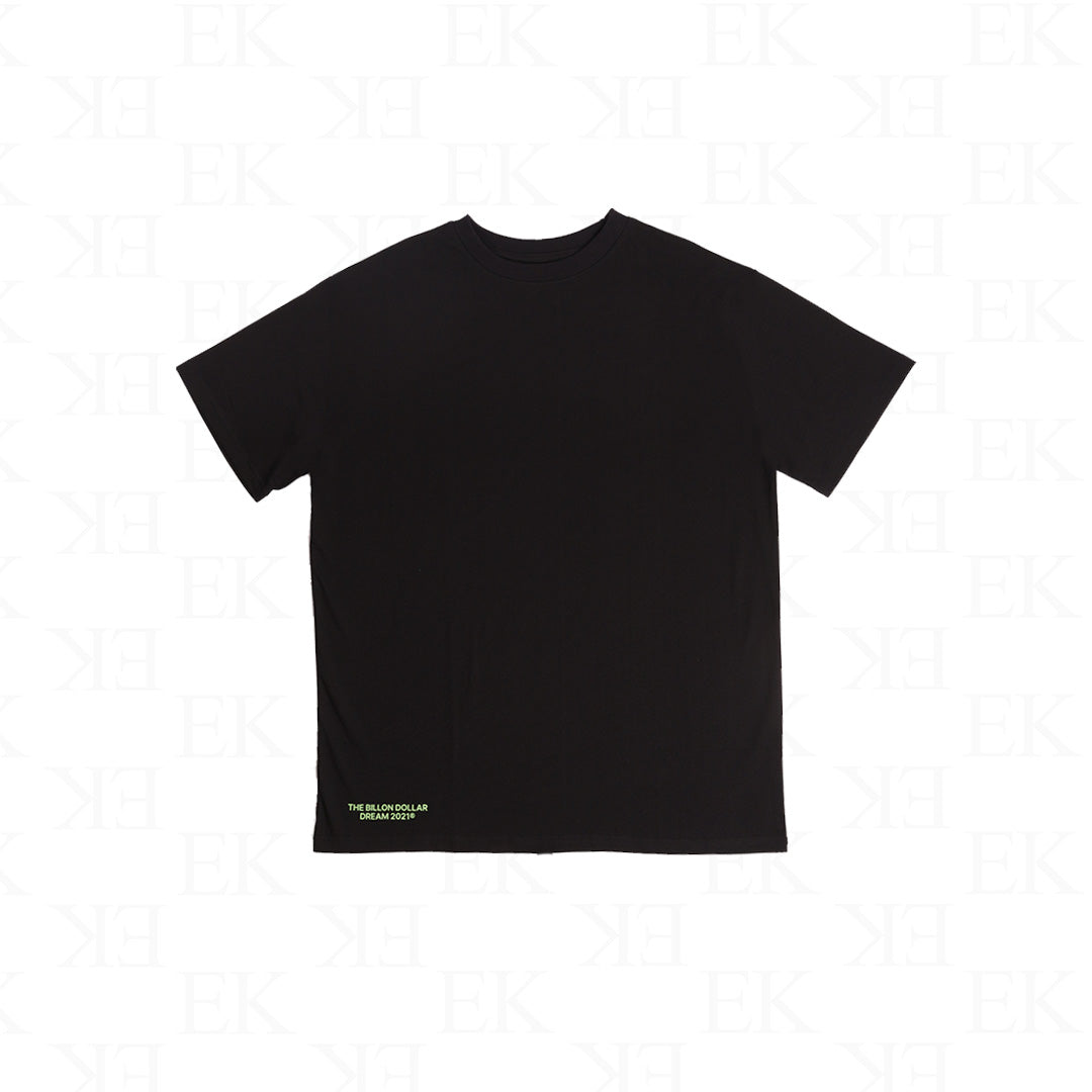 Billion Dollar Dream Crossword Tee Black