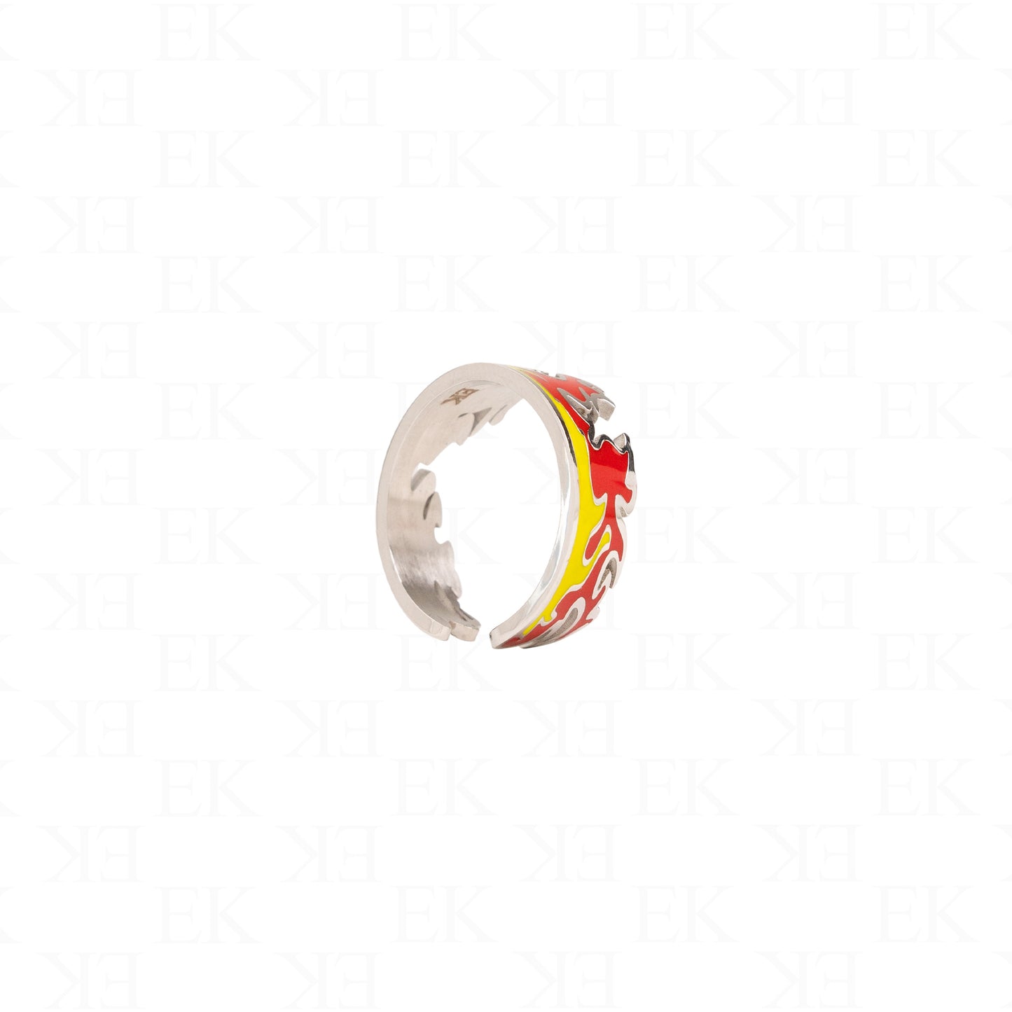 Blaze Ring Silver