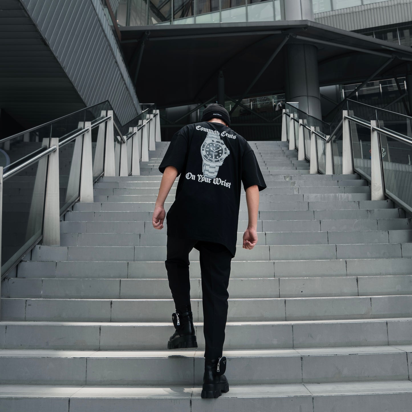 On Your Wrist Tee Black