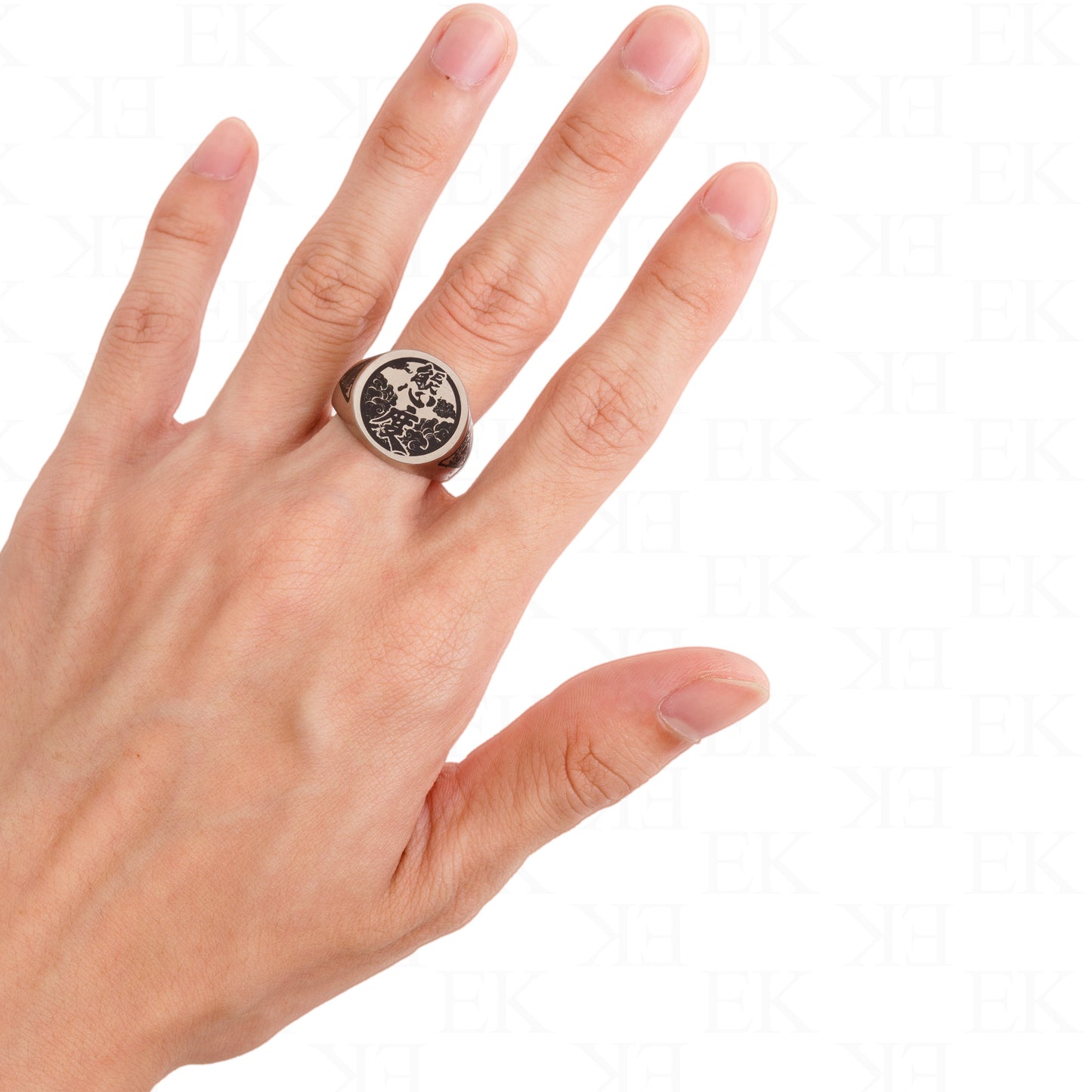 EK Attitude Ring Silver