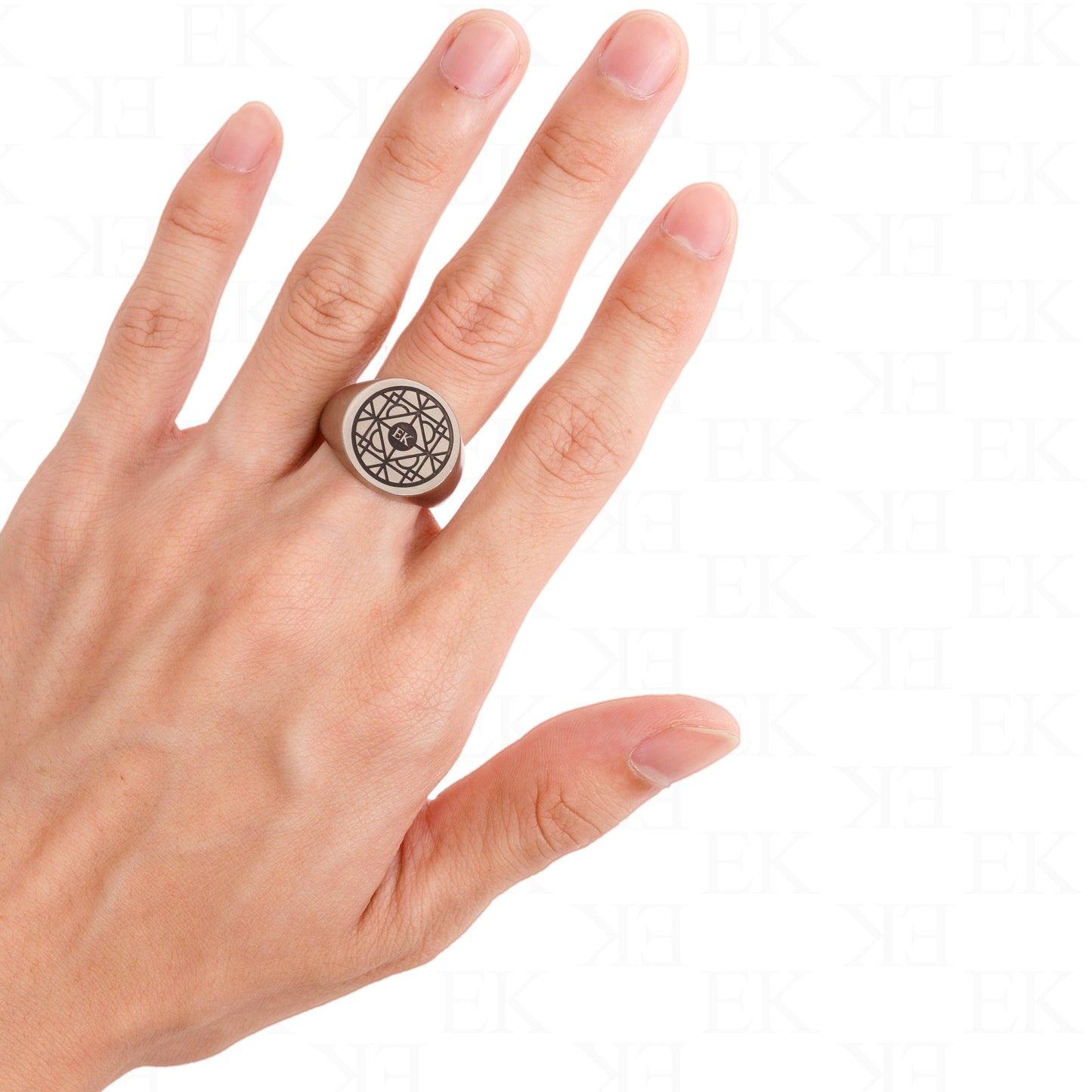 EK Tribe Ring Silver