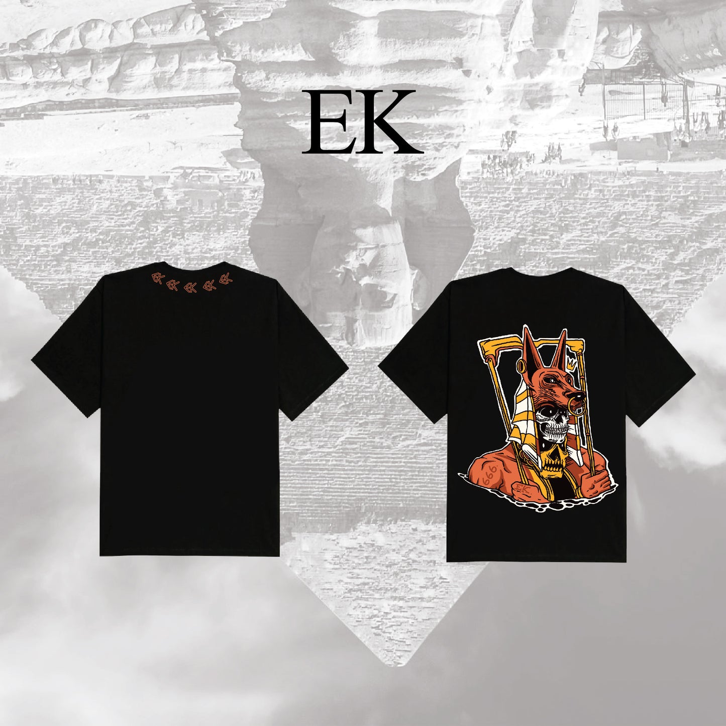 Anubis Black Tee