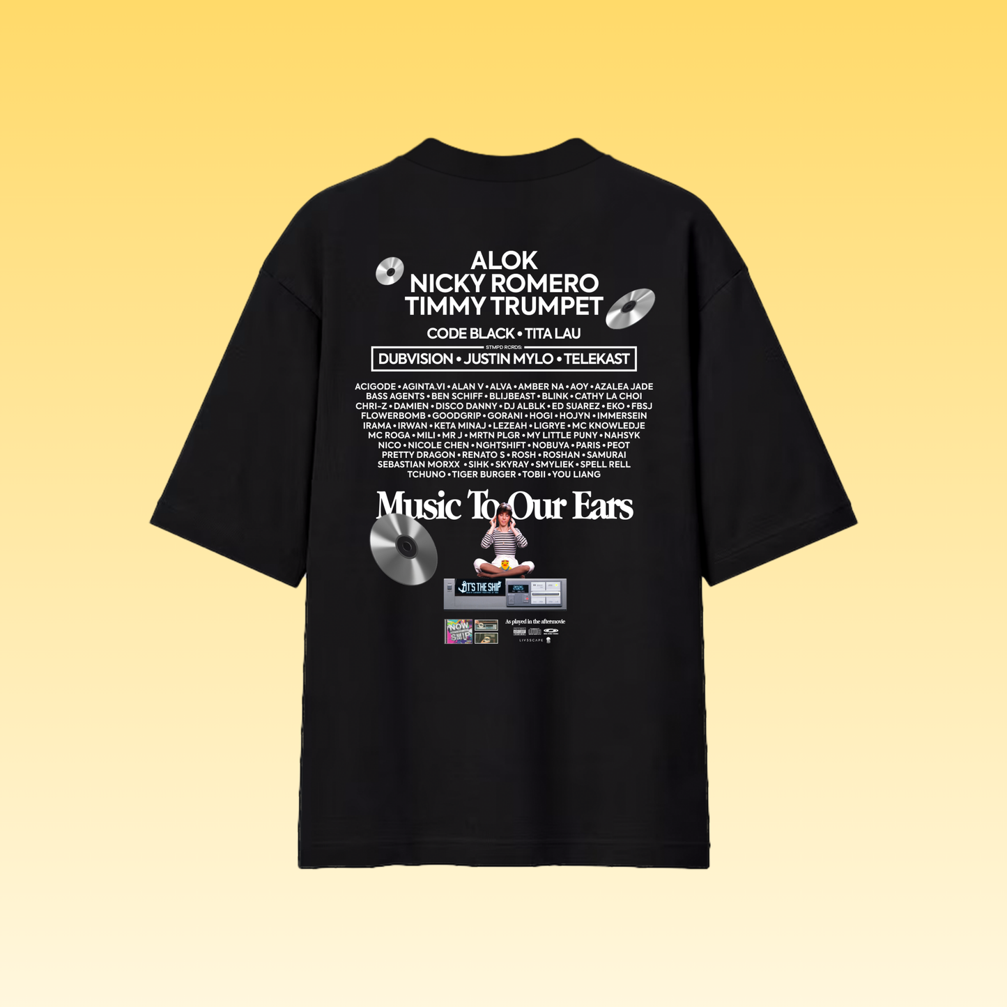 Line Up Tee