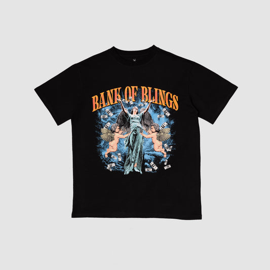 Bank Of Bling Black Tee