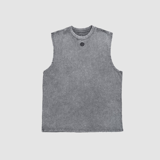 EK Raw Singlet Washed Grey