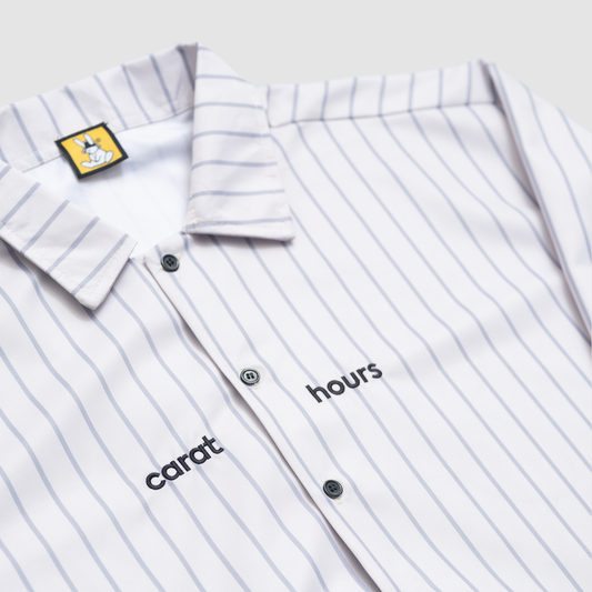 Carat Hours Boxy Long Sleeve White