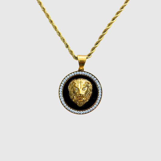 Leo Gold Chain Iced Out