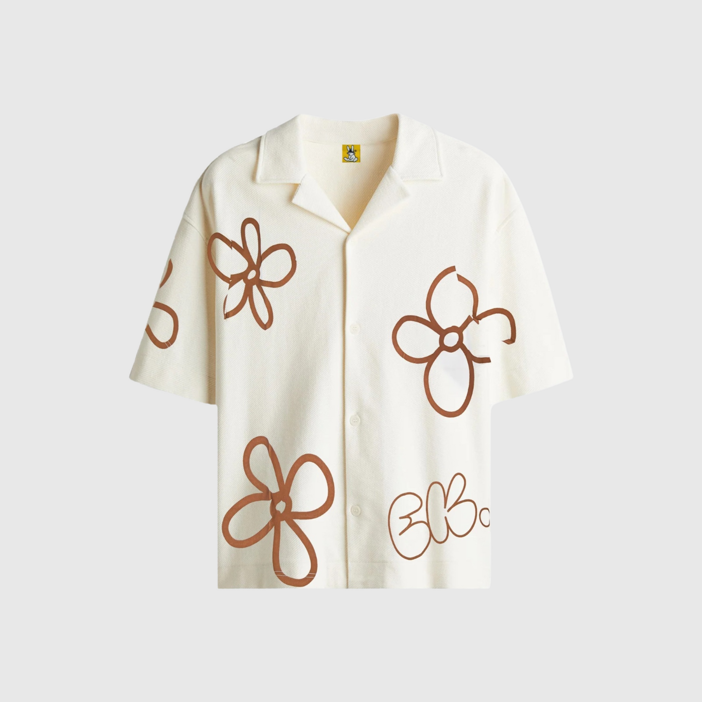 Bloom Avenue Shirt Beige/Brown