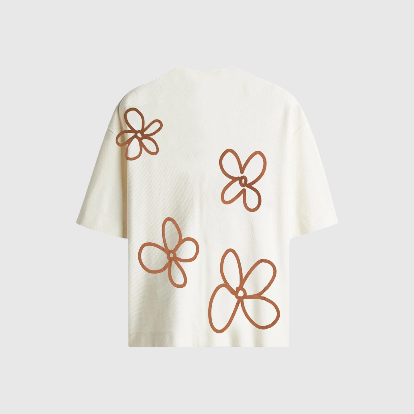 Bloom Avenue Shirt Beige/Brown