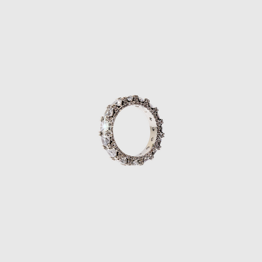 Cubic Ring Silver