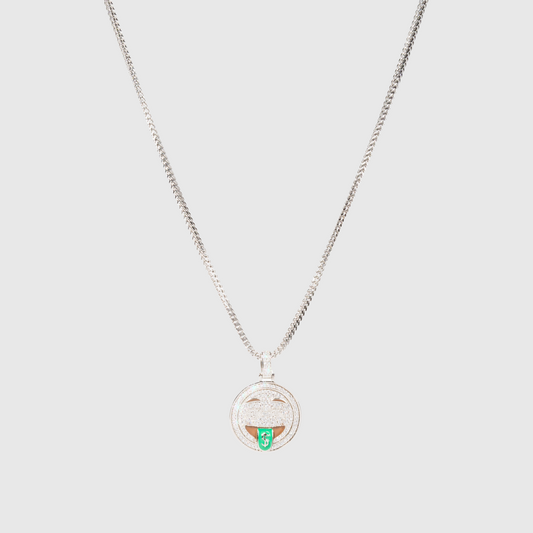 Dollar Manner Necklace Silver