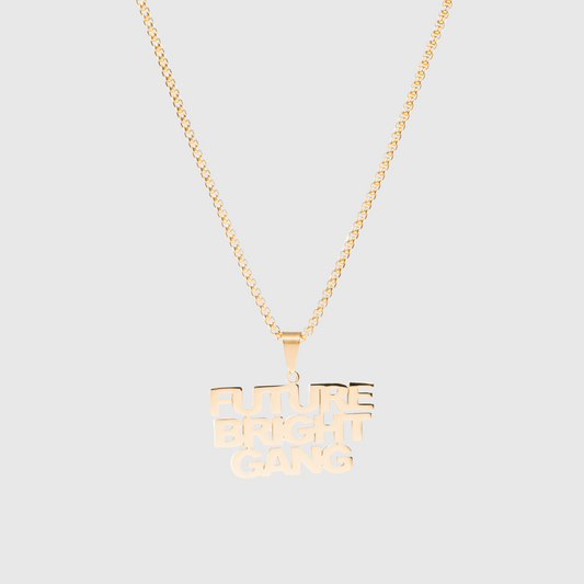 Future Bright Gang Necklace Gold