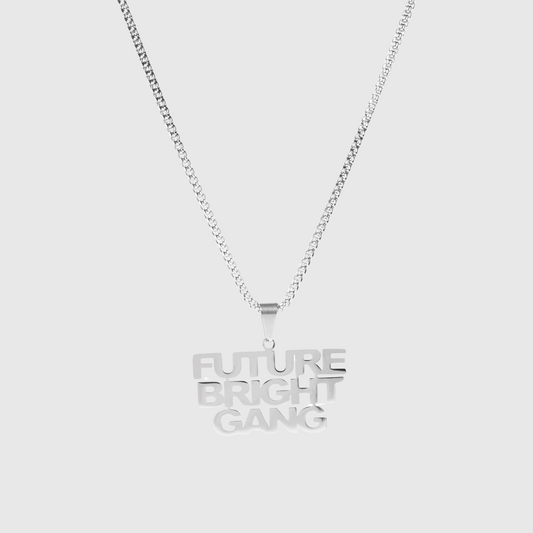 Future Bright Gang Necklace Silver