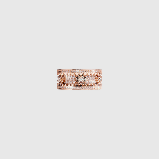 Iced Out Works the Wonder Ring Rose Gold