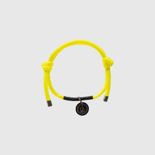 Knot Bracelet Neon Yellow