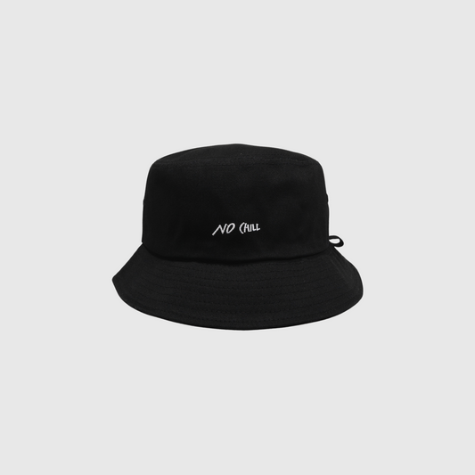 No Chill Bucket Hat Black