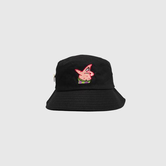 Patrick Dab Bucket Hat Black