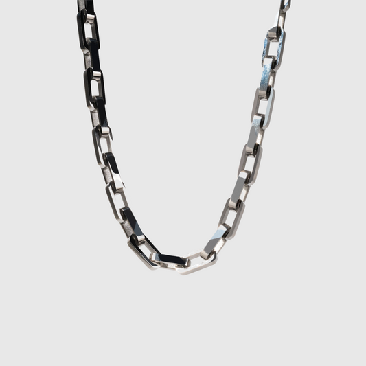 Silver Steel Necklace