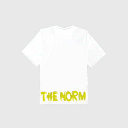 The Norm Capsule Neon Brush White T-Shirt