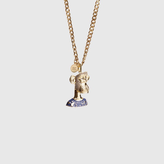 BAYC Monkey Necklace Blue