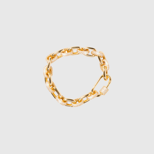 Binding Links Bracelet Gold