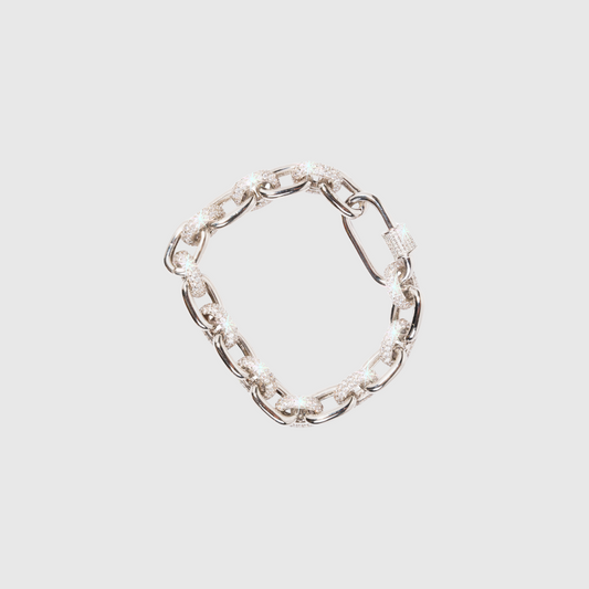 Binding Links Bracelet Silver