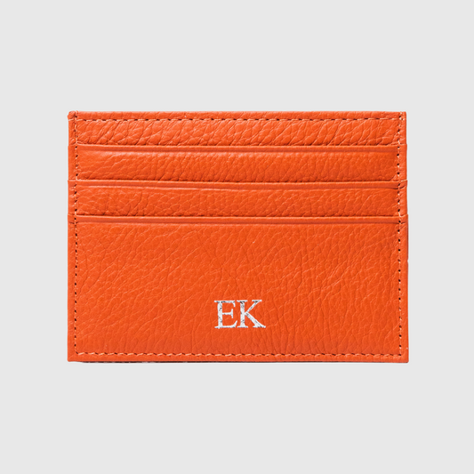 Classic Card Holder Orange