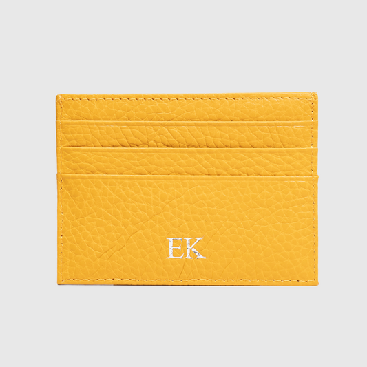 Classic Card Holder Yellow