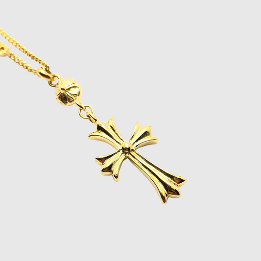 Cross Necklace Gold