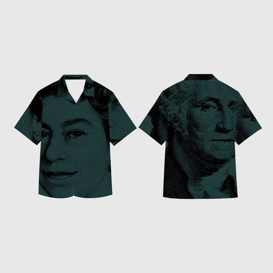 Billion Dollar Dream Dollar Pound Shirt Green