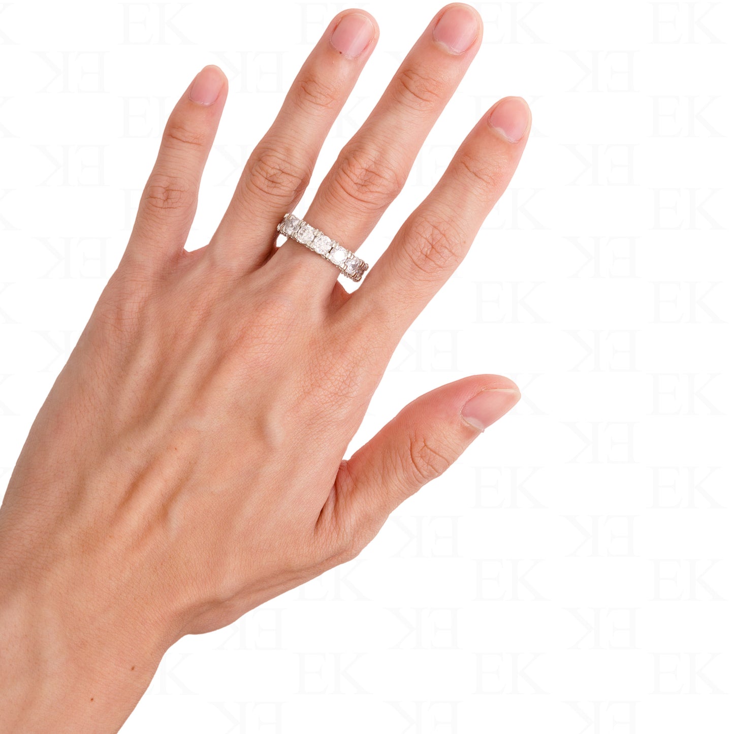 Cubic Ring Silver